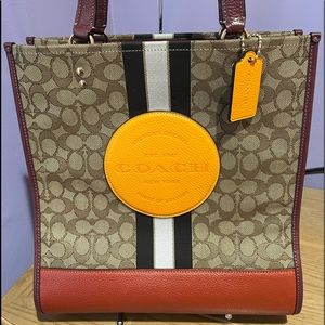 Coach Dempsey Tote Sunbeam NWOT